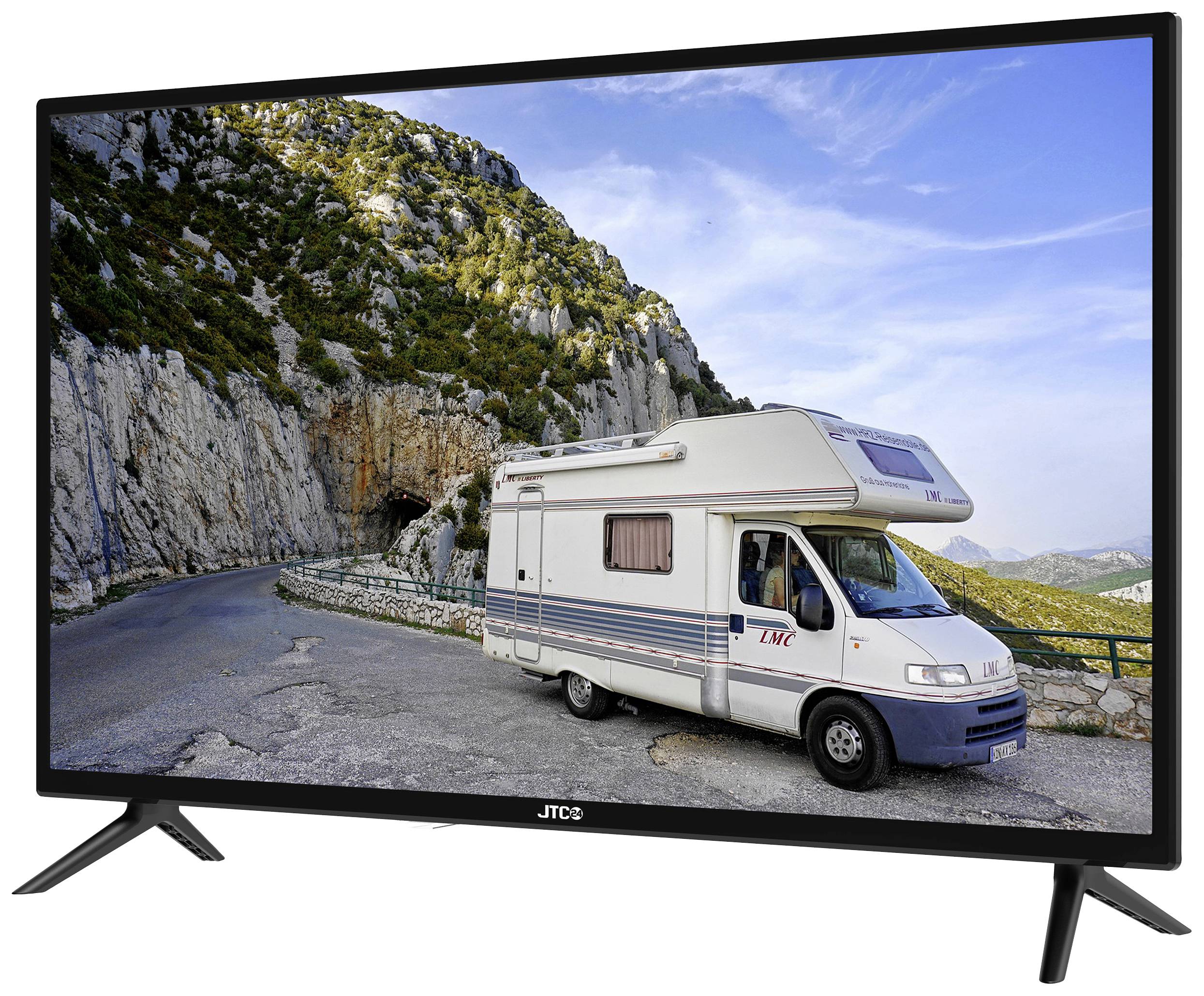 JTC JTCT32H39321 LED-TV 80 cm 32 Zoll EEK E (A - G) CI+, DVB-C, DVB-S, DVB-S2, DVB-T, DVB-T2, HD ready Schwarz