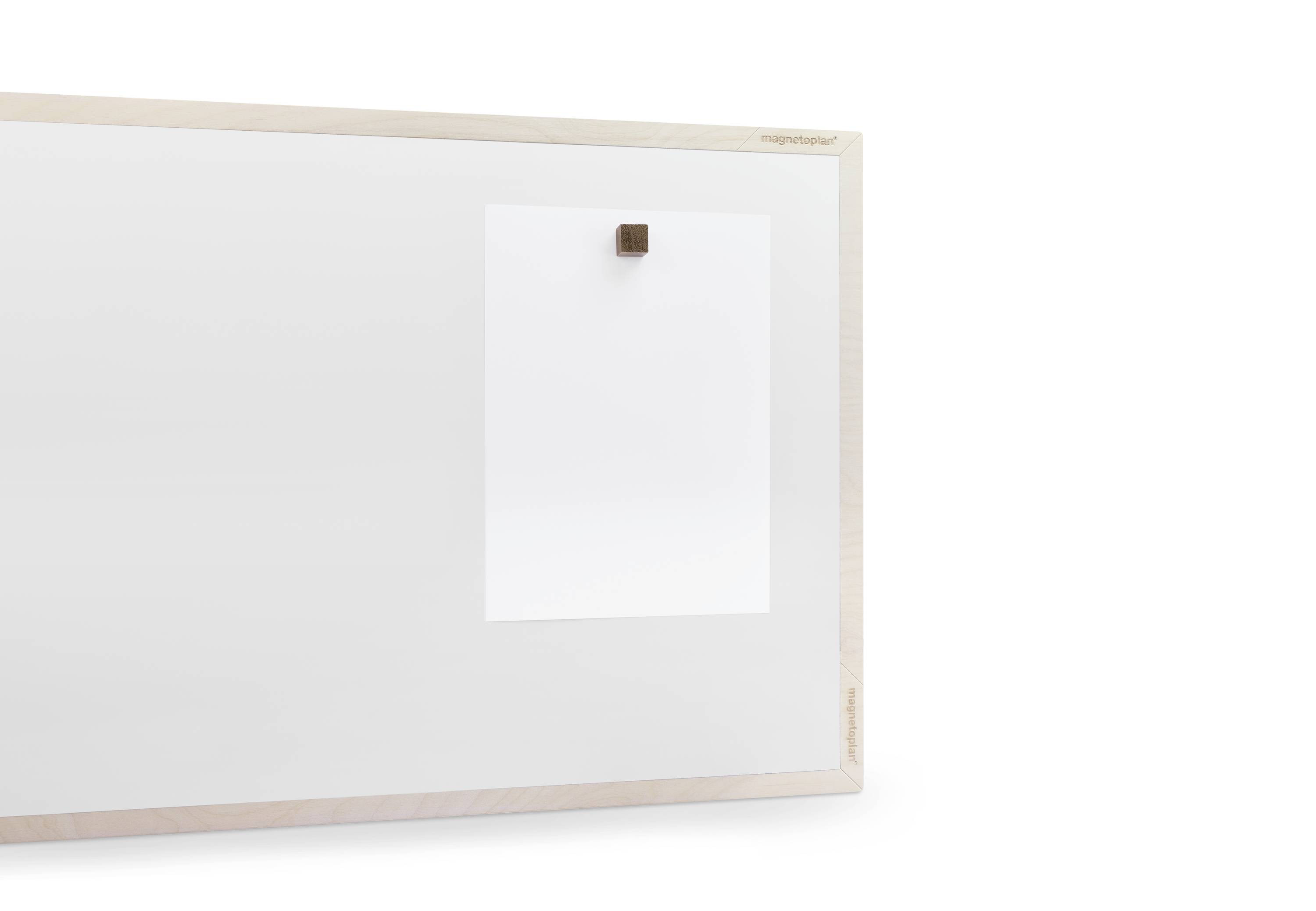 magnetoplan Magnet Cube (L x B x H) 20 x 20 x 20 mm Walnuss 4 St. 1665351