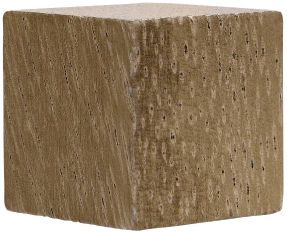 magnetoplan Magnet Cube (L x B x H) 20 x 20 x 20 mm Walnuss 4 St. 1665351