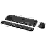 Logitech MX Keys S Combo Bluetooth® Tastatur, Maus-Set Beleuchtet, Ergonomisch, Multipair-Funktion, Handballenauflage Deutsch