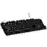 Logitech G413 TKL SE USB Gaming-Tastatur Deutsch, QWERTZ Schwarz Beleuchtet, Spritzwassergeschützt