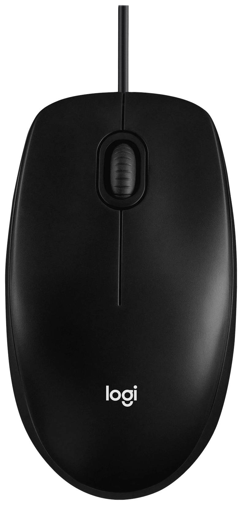 Logitech M100 Maus Kabelgebunden Optisch Schwarz 3 Tasten 1000 dpi