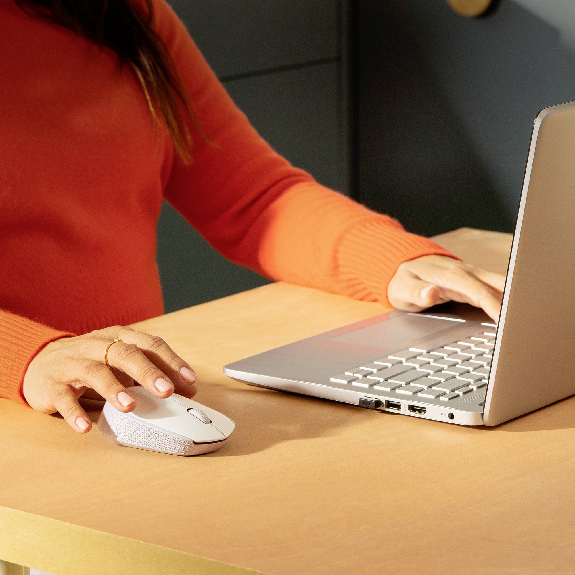 Logitech M171 Maus Funk Optisch Weiß 3 Tasten 1000 dpi