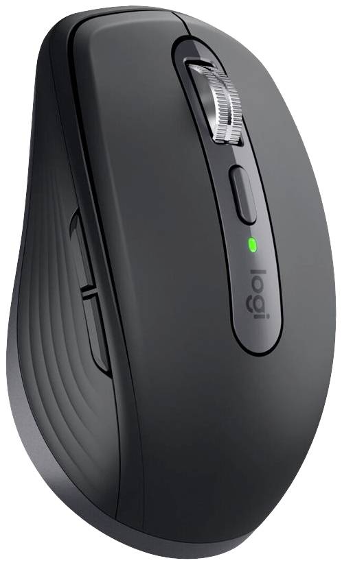 Logitech MX Anywhere 3S Maus Funk Optisch Graphit 6 Tasten 8000 dpi