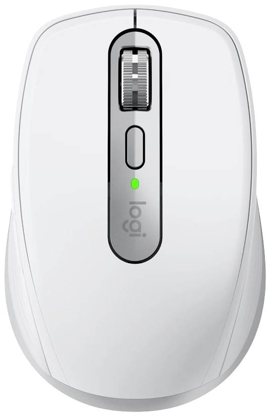 Logitech MX Anywhere 3S Maus Funk Optisch Hellgrau 6 Tasten 8000 dpi