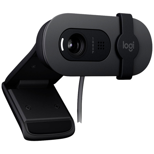 Logitech Brio 100 Full HD-Webcam 1920 x 1080 Pixel Klemm-Halterung