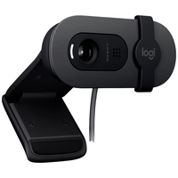 Logitech Brio 100 Full HD-Webcam 1920 x 1080 Pixel Klemm-Halterung Logitech Brio 100 Full HD-Webcam 1920 x 1080 Pixel Klemm-Halterung