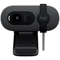 Logitech Brio 100 Full HD-Webcam 1920 x 1080 Pixel Klemm-Halterung Logitech Brio 100 Full HD-Webcam 1920 x 1080 Pixel Klemm-Halterung