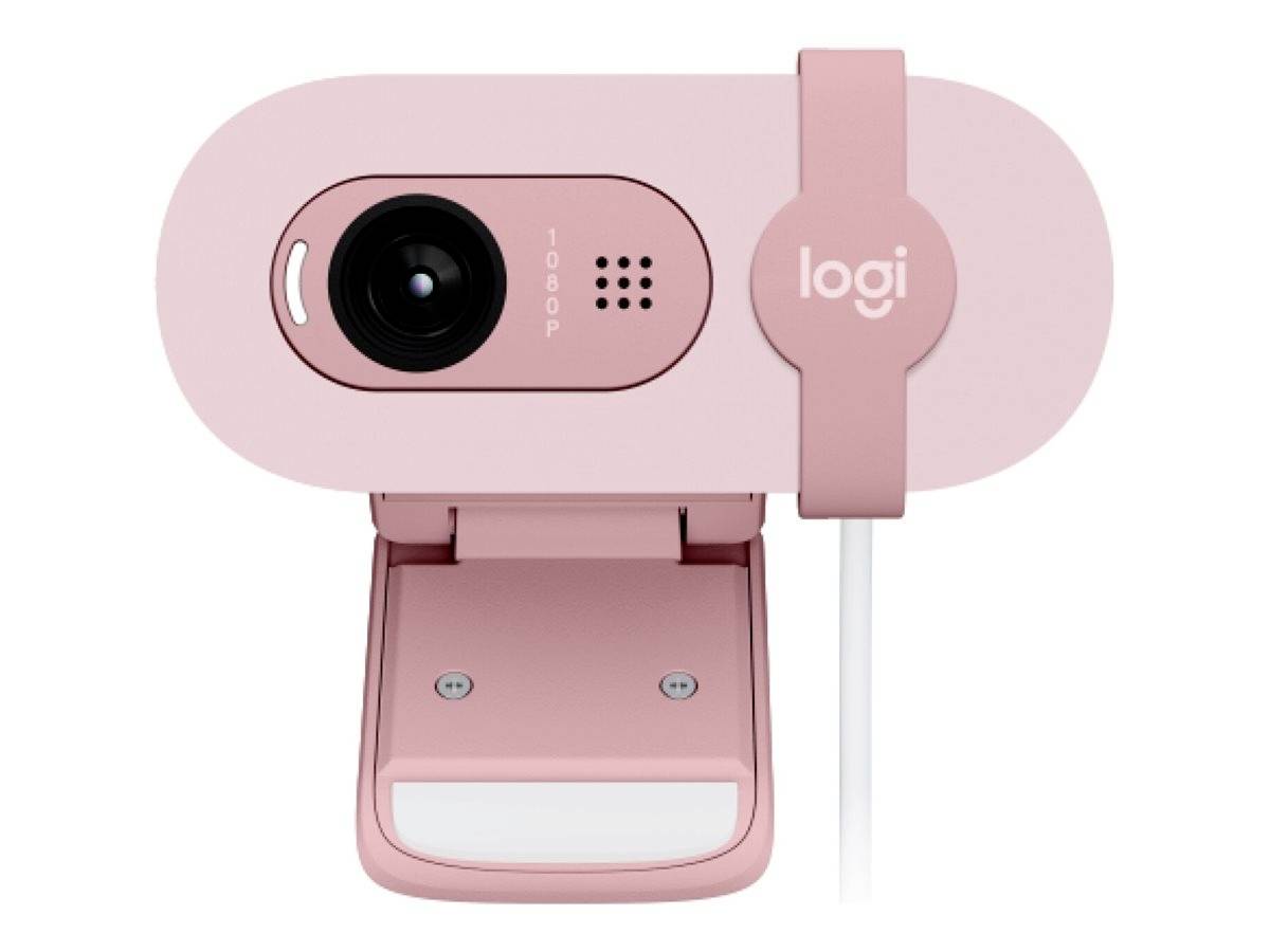 Logitech Brio 100 Full HD-Webcam 1920 x 1080 Pixel Klemm-Halterung