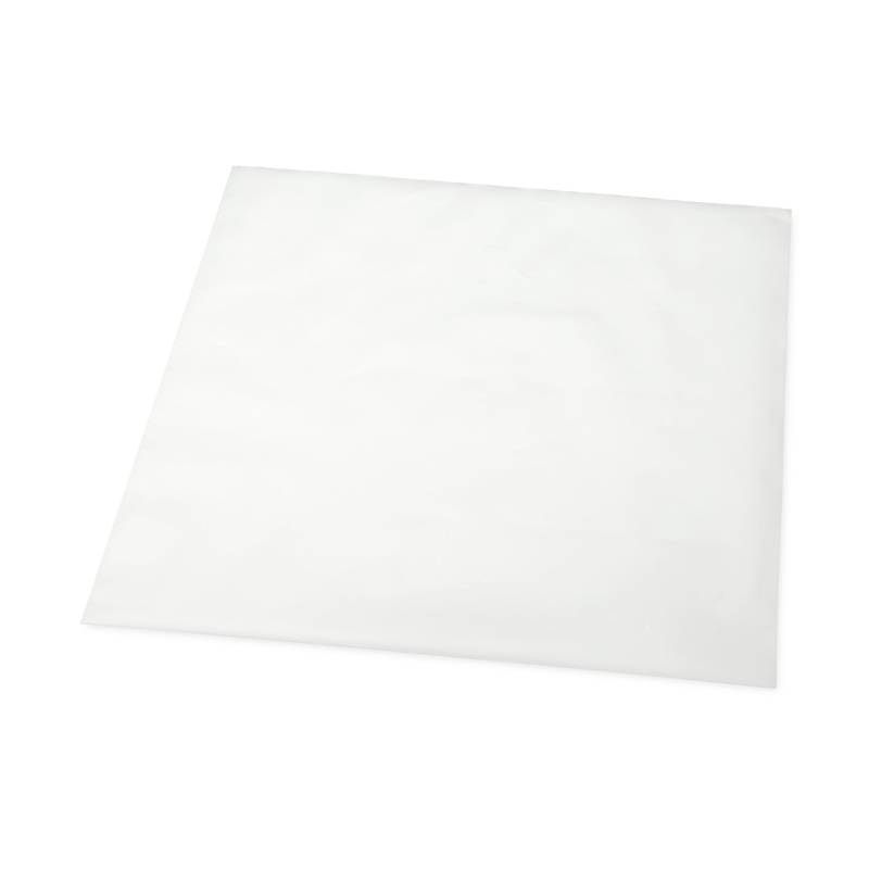 Ein weißes Blatt Papier auf einem neutralen Hintergrund.