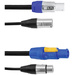 Eurolite Power-Hybrid DMX Verbindungskabel [1x XLR-Stecker 3 polig - 1x XLR-Stecker 3 polig] 1.5m