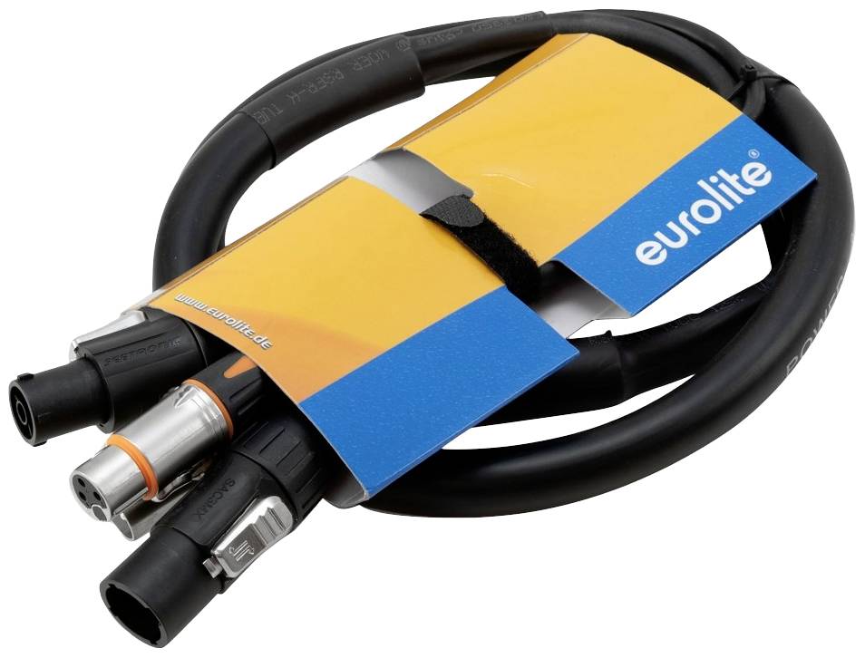 Eurolite DMX Verbindungskabel [1x XLR-Buchse 3 polig - 1x XLR-Buchse 3 polig] 5m