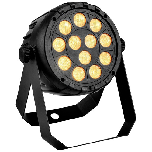 Eurolite PARty Spot Silent LED-PAR-Scheinwerfer Anzahl LEDs (Details): 12 5W Schwarz
