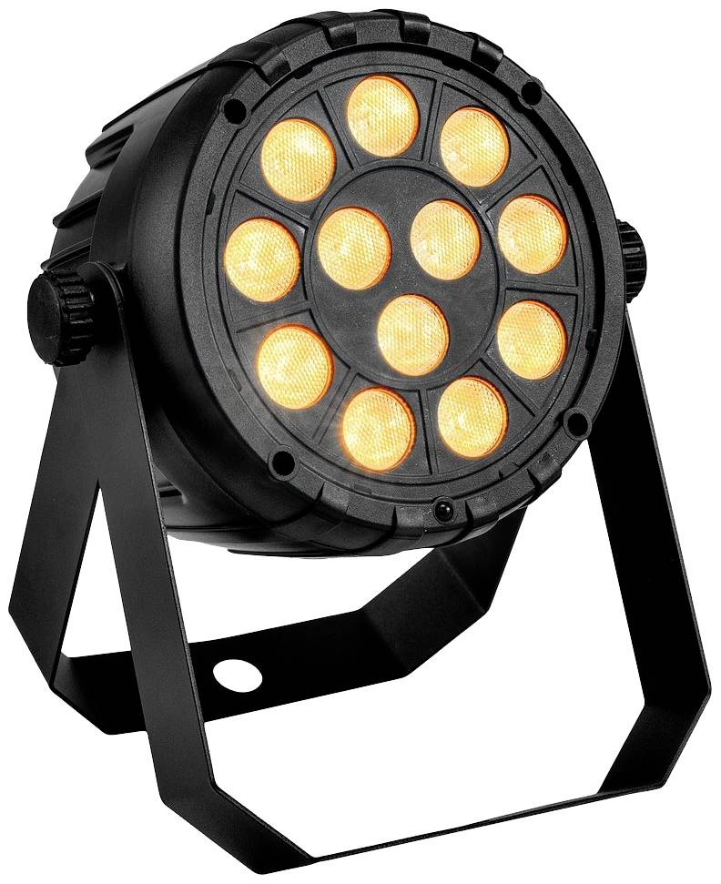 Eurolite PARty Spot Silent LED-PAR-Scheinwerfer Anzahl LEDs (Details): 12 5W Schwarz