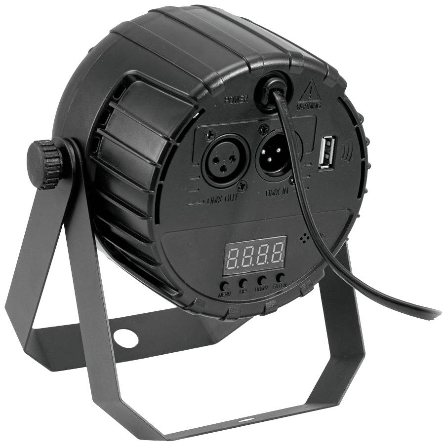 Eurolite PARty Spot Silent LED-PAR-Scheinwerfer Anzahl LEDs (Details): 12 5 W Schwarz