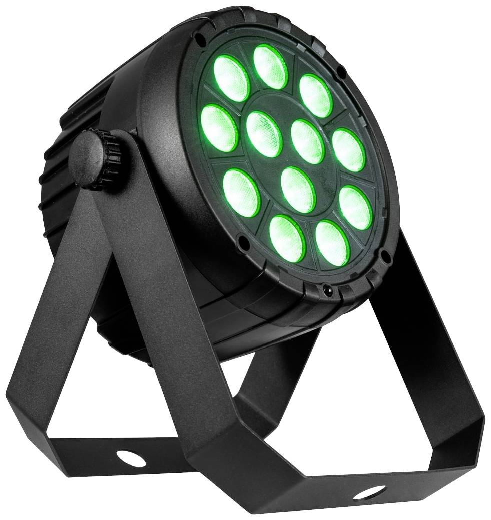 Eurolite PARty Spot Silent LED-PAR-Scheinwerfer Anzahl LEDs (Details): 12 5W Schwarz