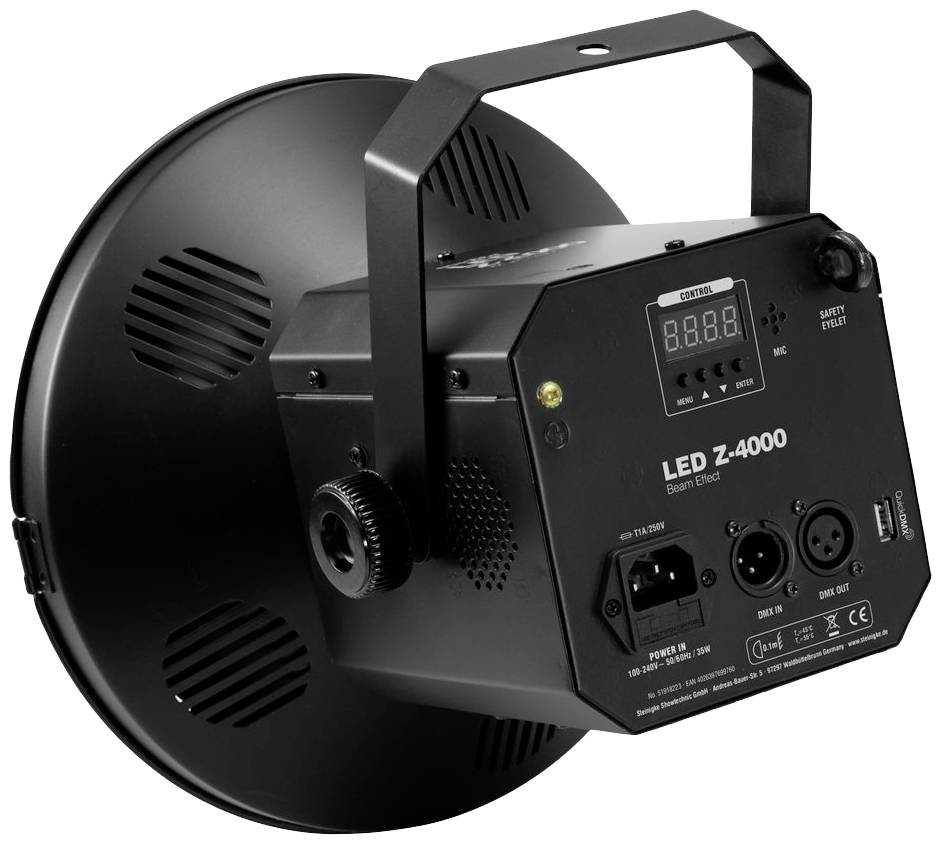 Eurolite 51918223 Z-4000 DMX LED-Effektstrahler Anzahl LEDs (Details):8 3W