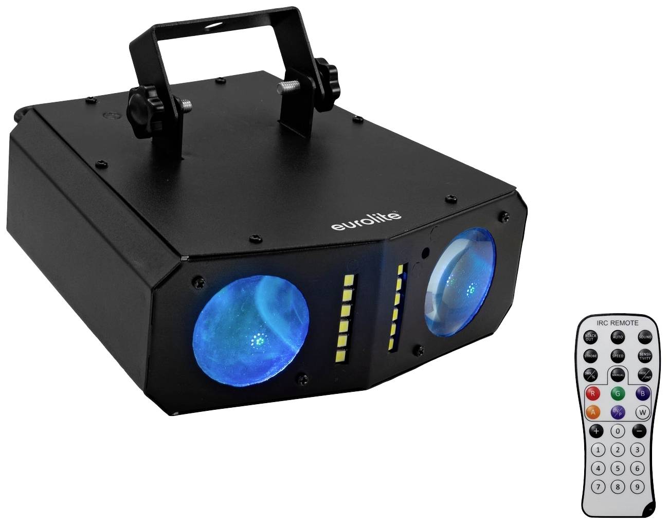 Eurolite 51918563 DMF-4 Hybrid DMX LED-Effektstrahler Anzahl LEDs (Details):82