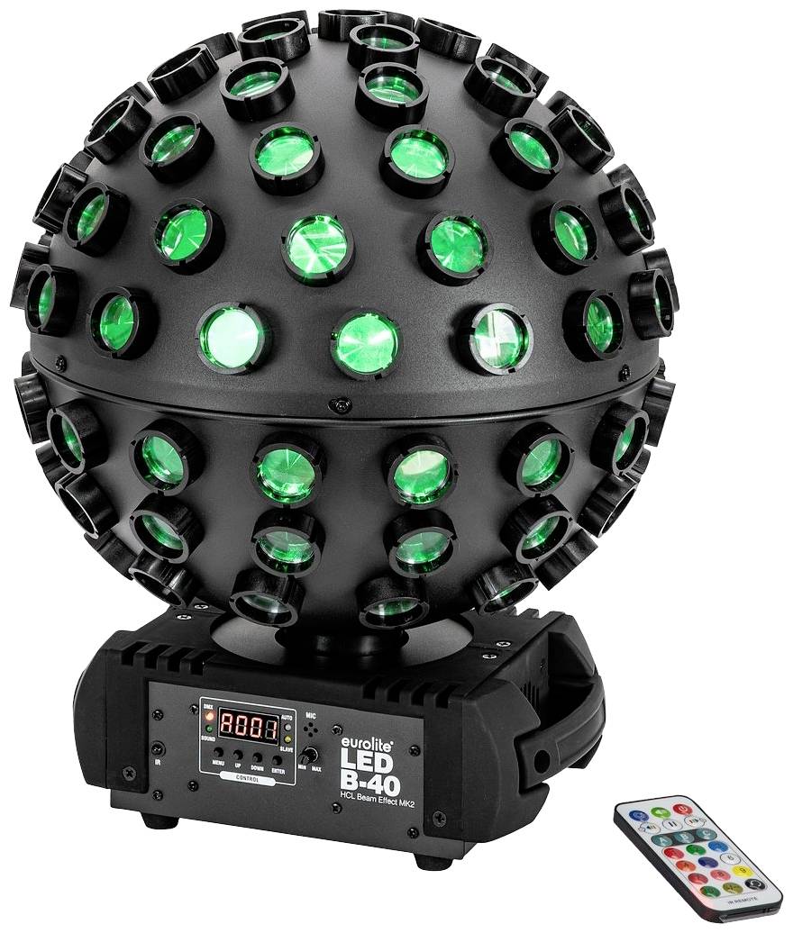 Eurolite 51918952 B-40 HCL DMX LED-Effektstrahler Anzahl LEDs (Details):5 10 W