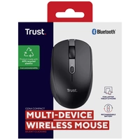 Trust OZAA COMPACT Maus Funk Optisch Schwarz 6 Tasten 3200 dpi Integriertes Scrollrad Trust OZAA COMPACT Maus Funk Optisch Schwarz 6 Tasten 3200 dpi Integriertes Scrollrad