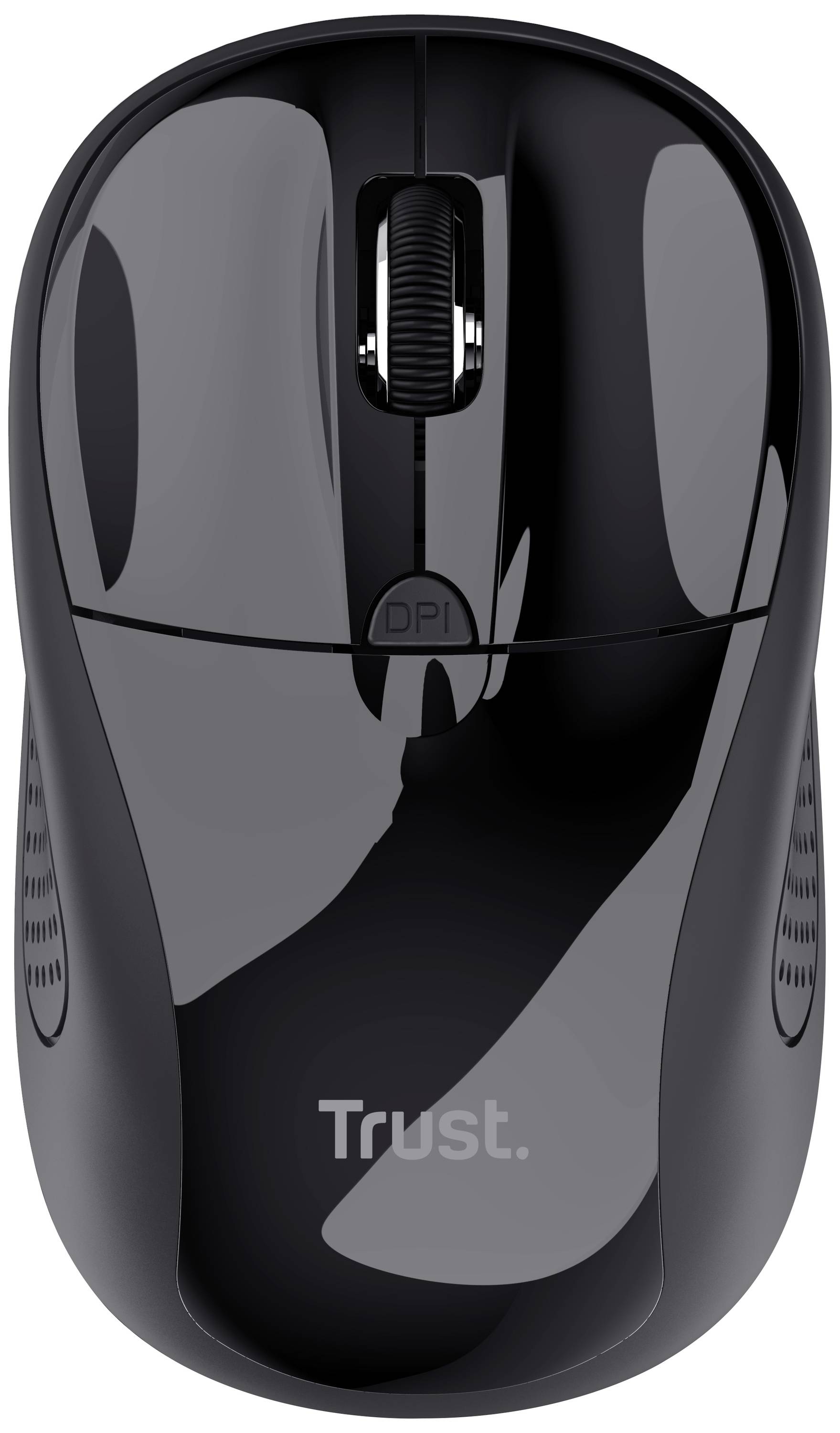 Trust BASICS Maus Funk Optisch Schwarz 4 Tasten 1600 dpi Integriertes Scrollrad