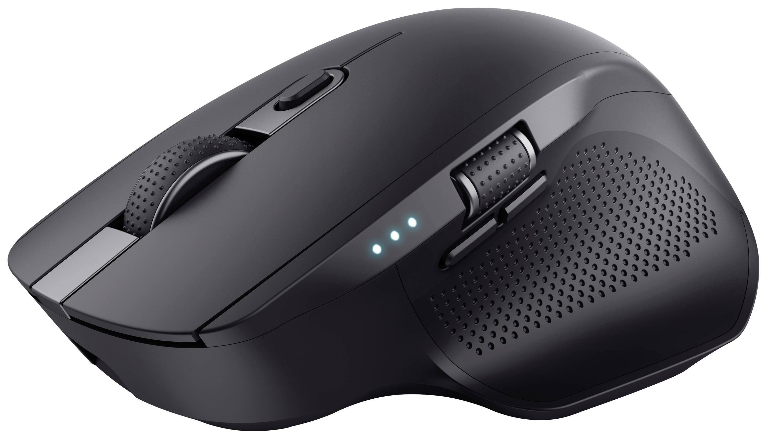 Trust OZAA+ MULTI-CONNECT Maus Funk Optisch Schwarz 6 Tasten 3200 dpi Integriertes Scrollrad