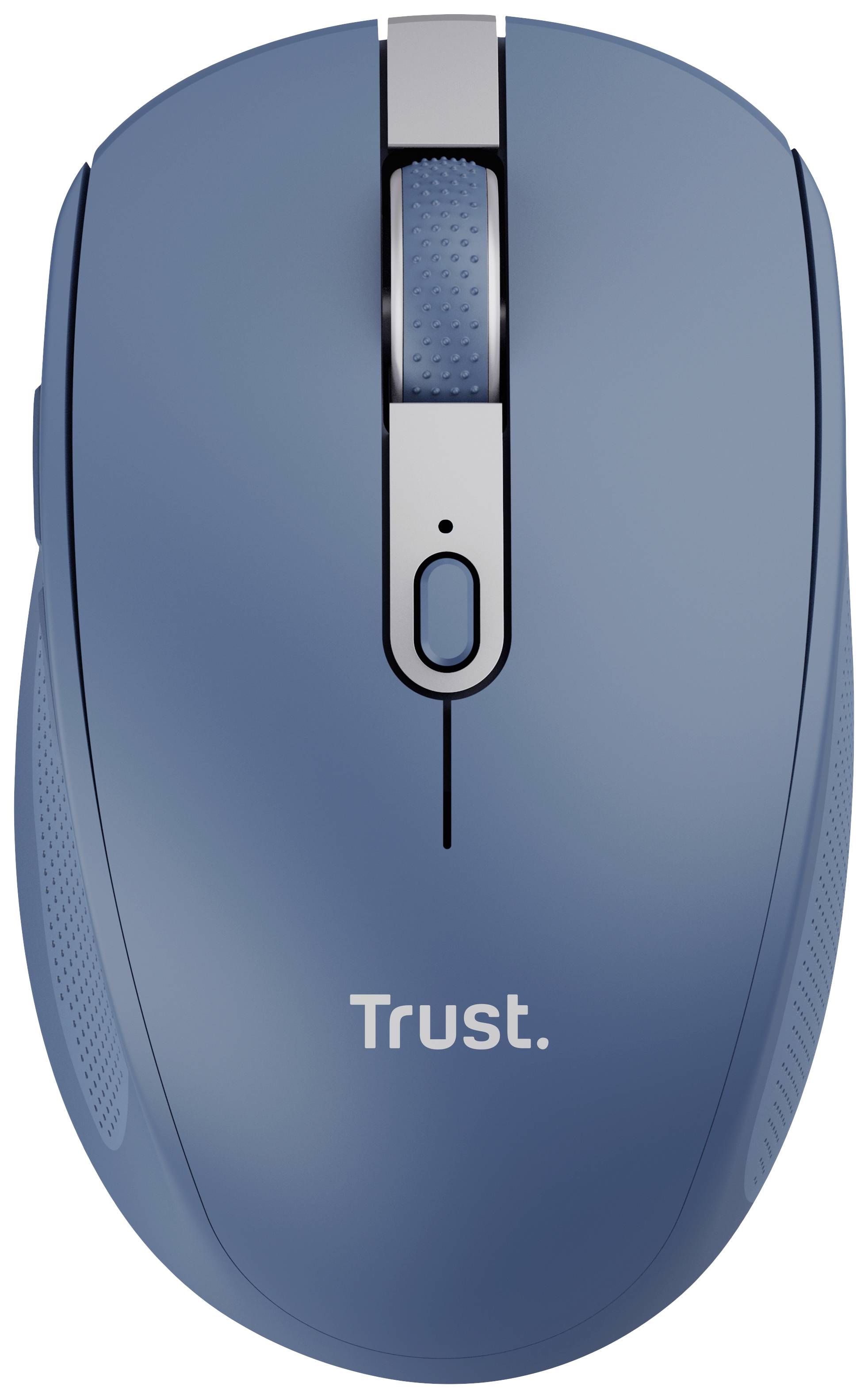 Trust OZAA COMPACT Maus Funk Optisch Blau 6 Tasten 3200 dpi Integriertes Scrollrad