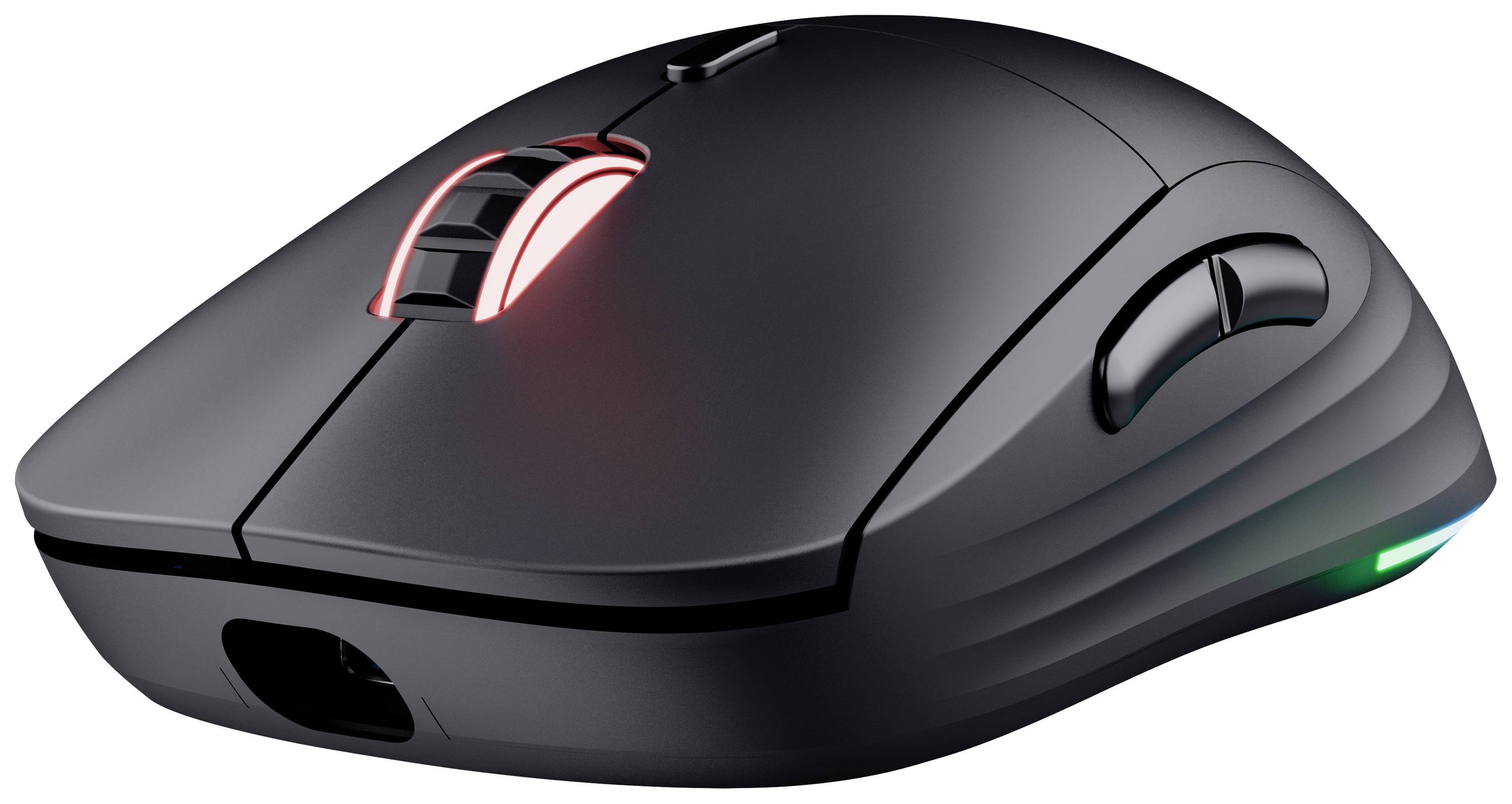 Trust GXT927 REDEX+ HIGH PERF Gaming-Maus Funk Optisch Schwarz 6 Tasten 25600 dpi Beleuchtet