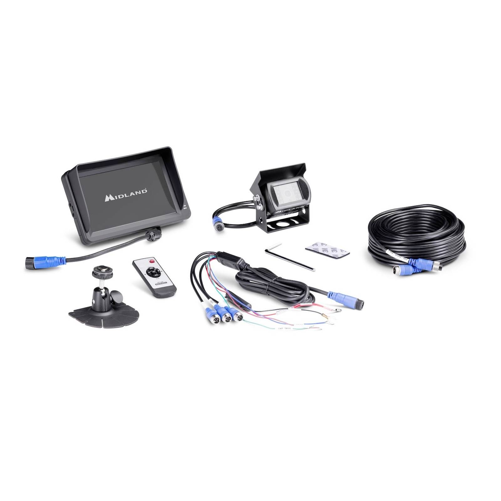 Midland Truck Guardian Wired Kabel-Rückfahrvideosystem Schwarz