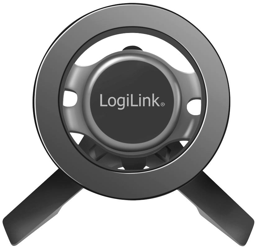 LogiLink AA0167 Lüftungsgitter Handy-Kfz-Halterung 360° drehbar, Magnetbefestigung