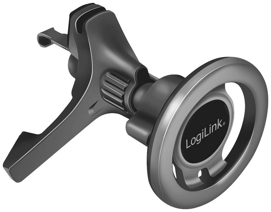 LogiLink AA0167 Lüftungsgitter Handy-Kfz-Halterung 360° drehbar, Magnetbefestigung