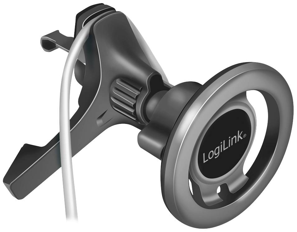 LogiLink AA0167 Lüftungsgitter Handy-Kfz-Halterung 360° drehbar, Magnetbefestigung