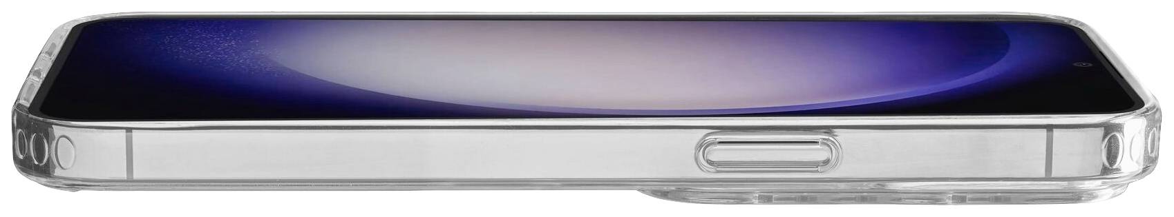 Cellularline CLEARDUOGALS24T Backcover Samsung Samsung Galaxy S24 Transparent Induktives Laden CLEARDUOGALS24T