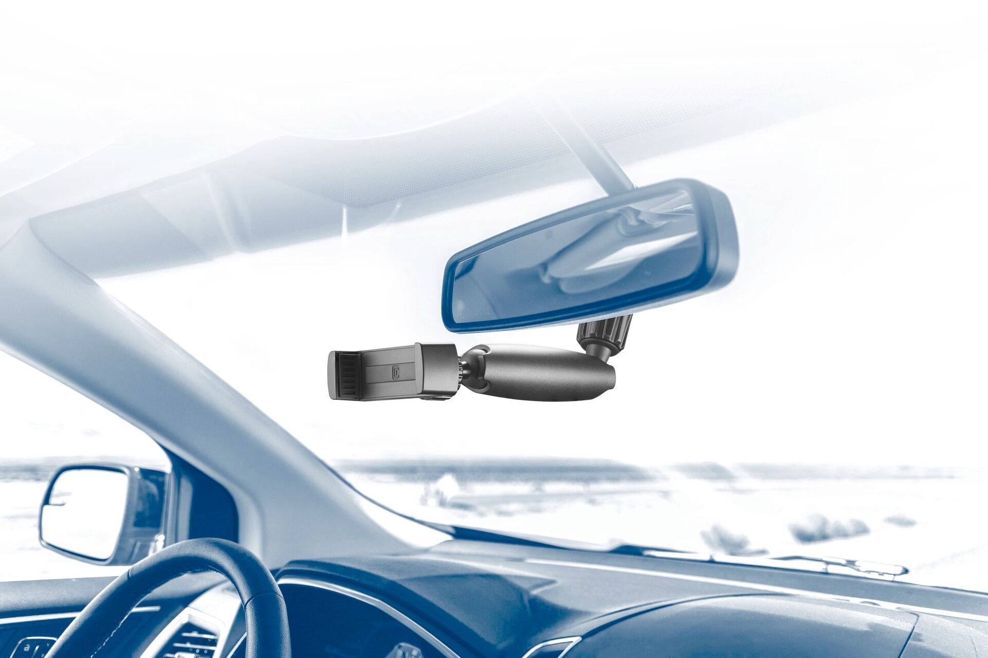Cellularline HANDYMIRRORK Handy-Kfz-Halterung 360° drehbar