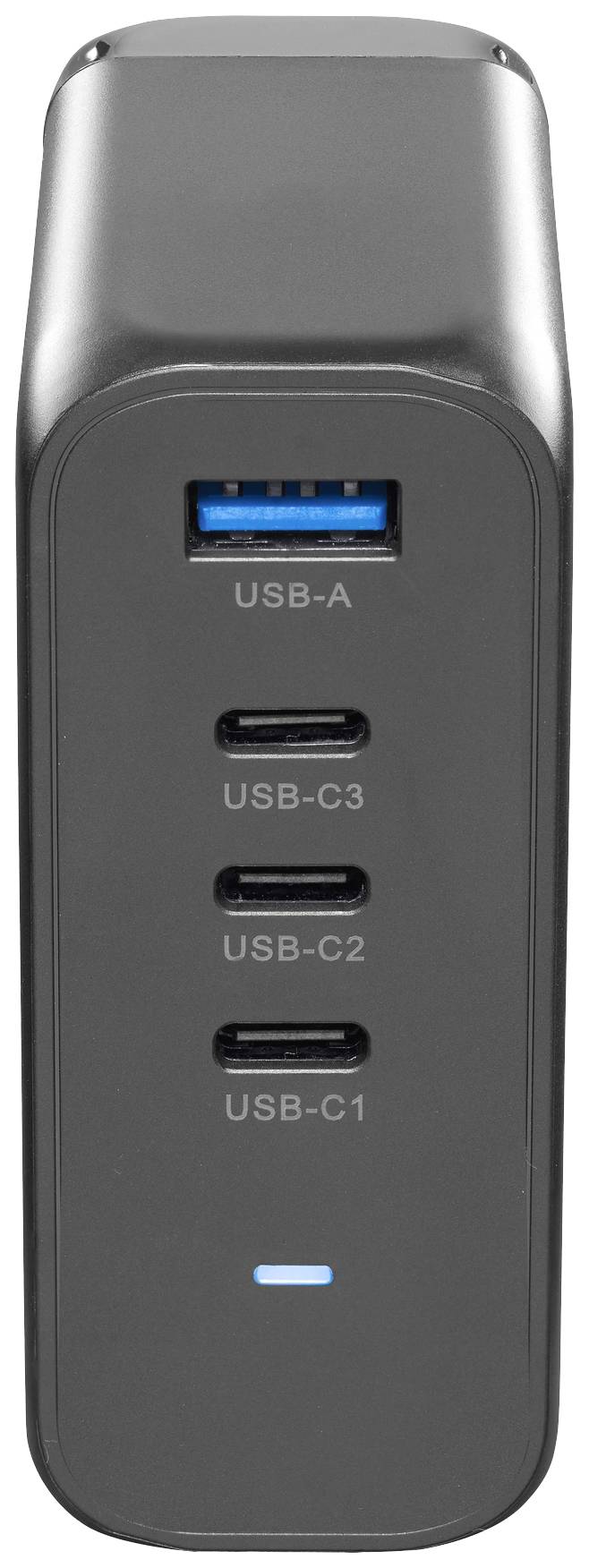 Cellularline ACHUSBGAN4PD150WK USB Ladegerät 150 W 1x USB-A, 3x USB-C® USB PD Schwarz Schnellladegerät