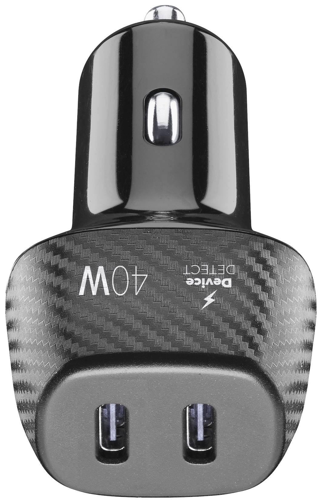 Cellularline CBRUSB2PD40WK Handy Ladegerät mit Schnellladefunktion 40 W Schwarz