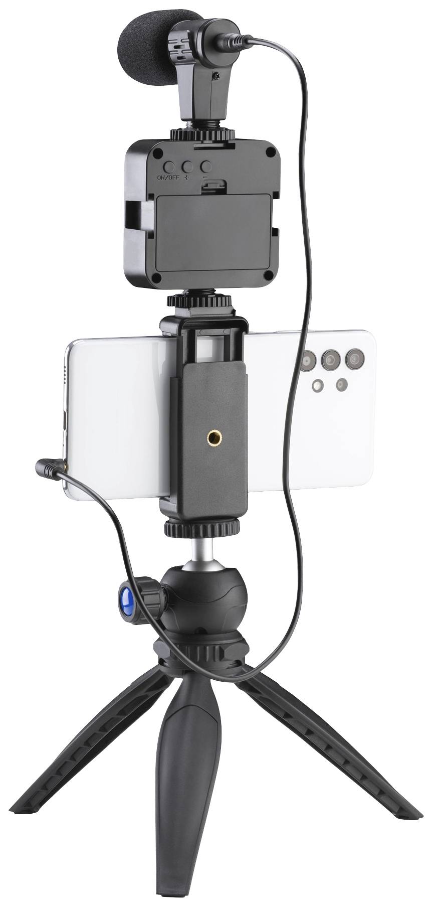 Cellularline BTVLOGGERKITK Handy Ständer Schwarz