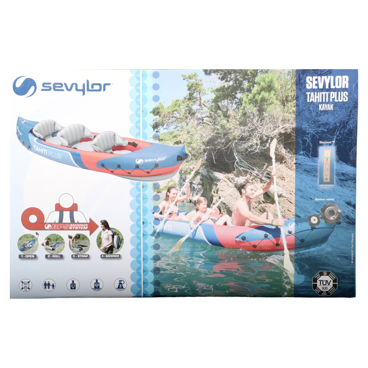 Sevylor Tahiti Plus 2 1P aufblasbares Kajak 2055165