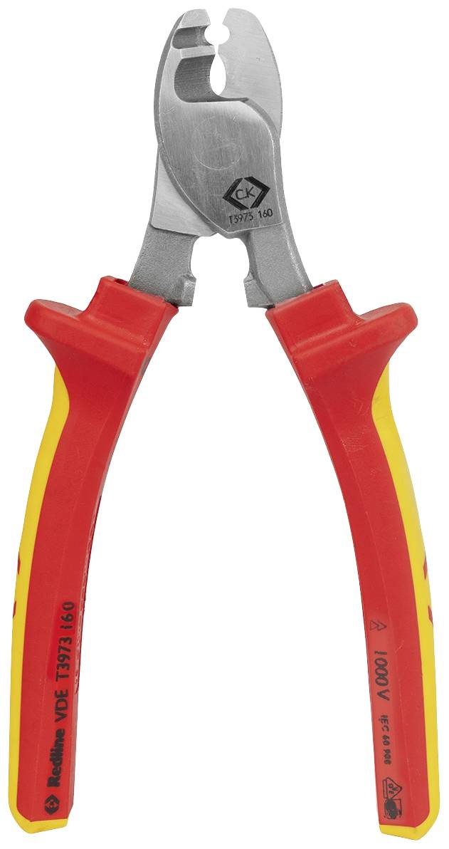 C.K T3973 160 T3973 160 Kabelschneider Geeignet für (Abisoliertechnik) Alu- und Kupferkabel, ein- und mehrdrähtig 9mm