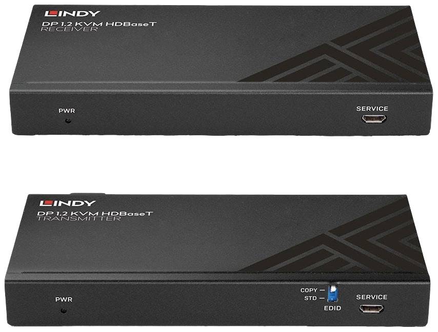 LINDY 39385 1 Port KVM-Extender DisplayPort® 3840 x 2160 Pixel, 1920 x 1080 Pixel