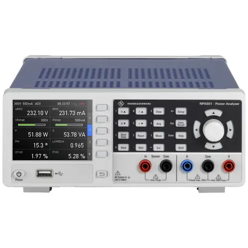 Rohde & Schwarz R&S®NPA501-G Netz-Analysegerät Rohde & Schwarz R&S®NPA501-G Netz-Analysegerät