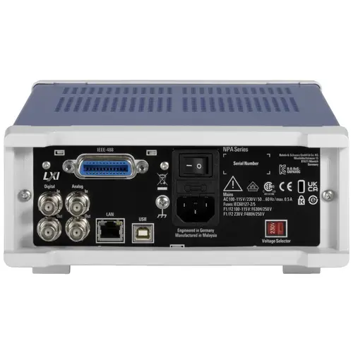 Rohde & Schwarz R&S®NPA501-G Netz-Analysegerät Rohde & Schwarz R&S®NPA501-G Netz-Analysegerät