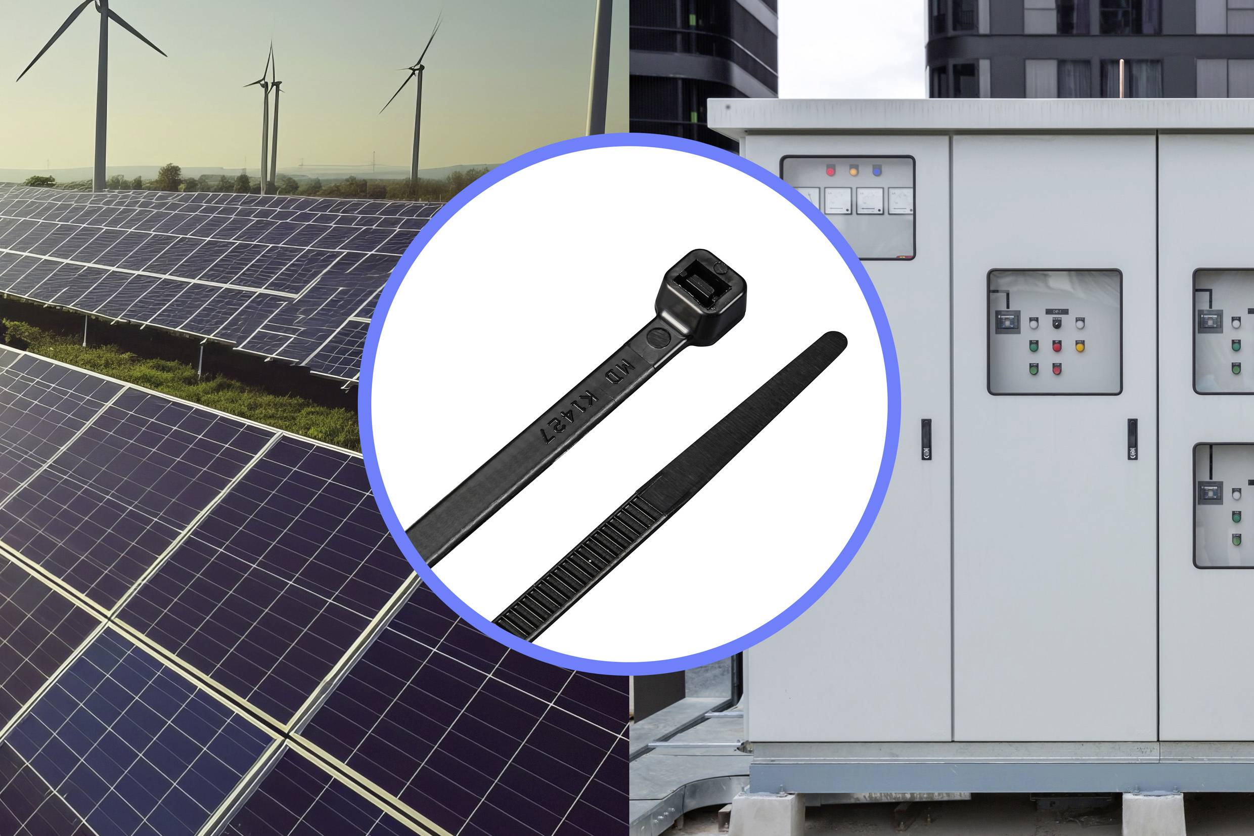 TRU COMPONENTS TC-12523688 Kabelbinder 368mm 4.8mm Schwarz 100St.