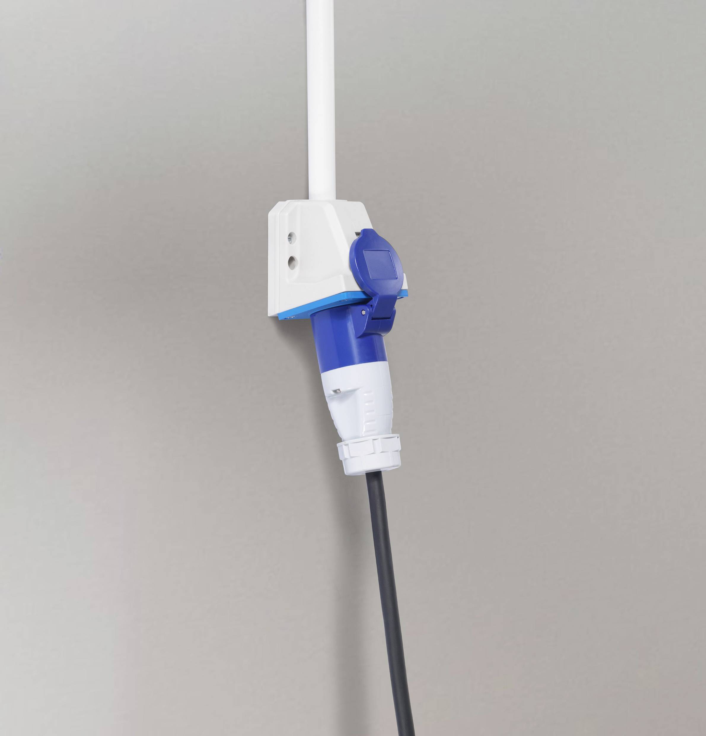 Sygonix SY-6261866 CEE-CARA Wandstecker 16A 3polig 250 V/AC 1St.