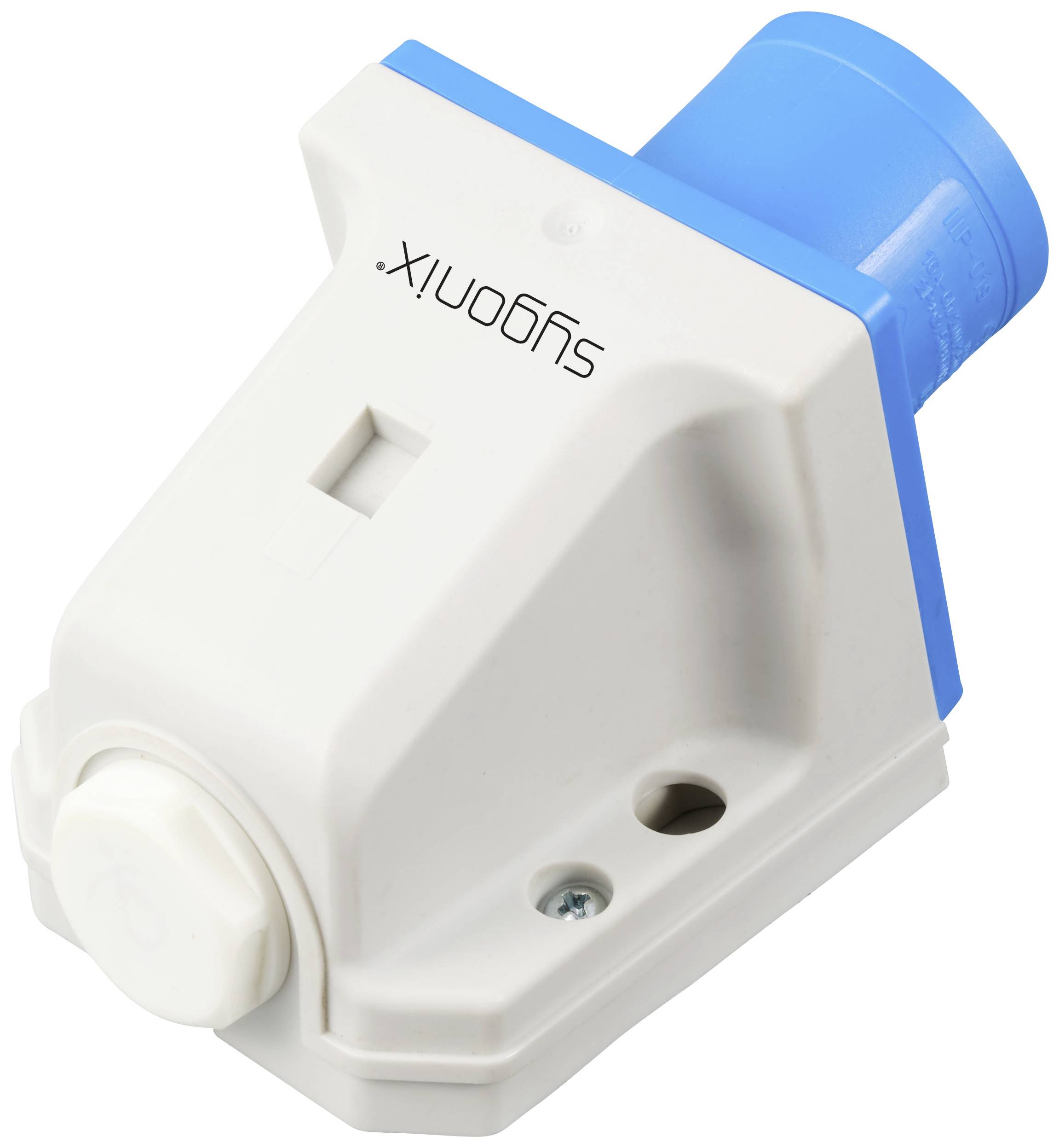 Sygonix SY-6261866 CEE-CARA Wandstecker 16A 3polig 250 V/AC 1St.