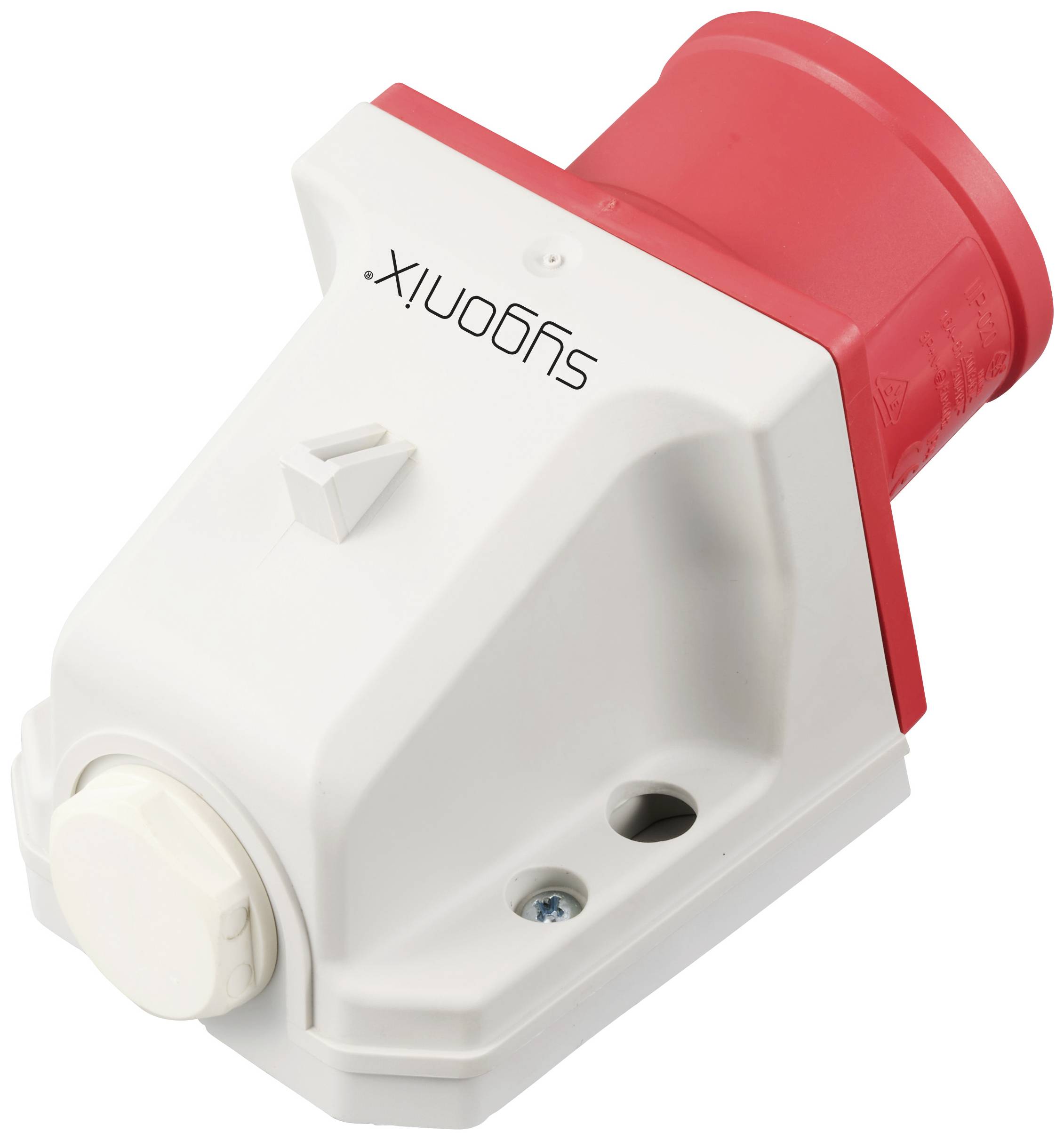 Sygonix SY-6261870 CEE Wandstecker 16A 5polig 415 V/AC 1St.