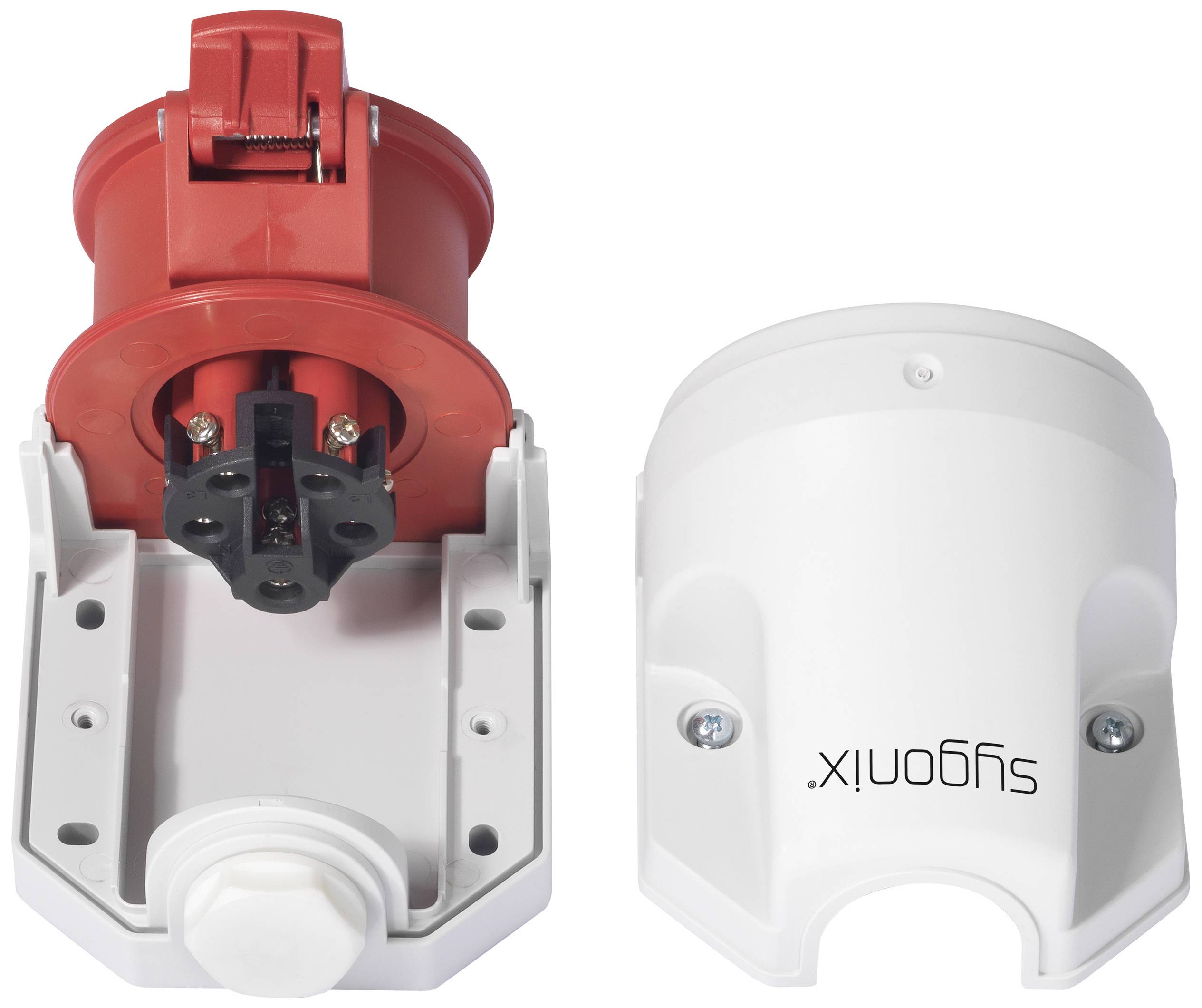 Sygonix SY-6261876 CEE Wandsteckdose 16A 5polig 415 V/AC 1St.