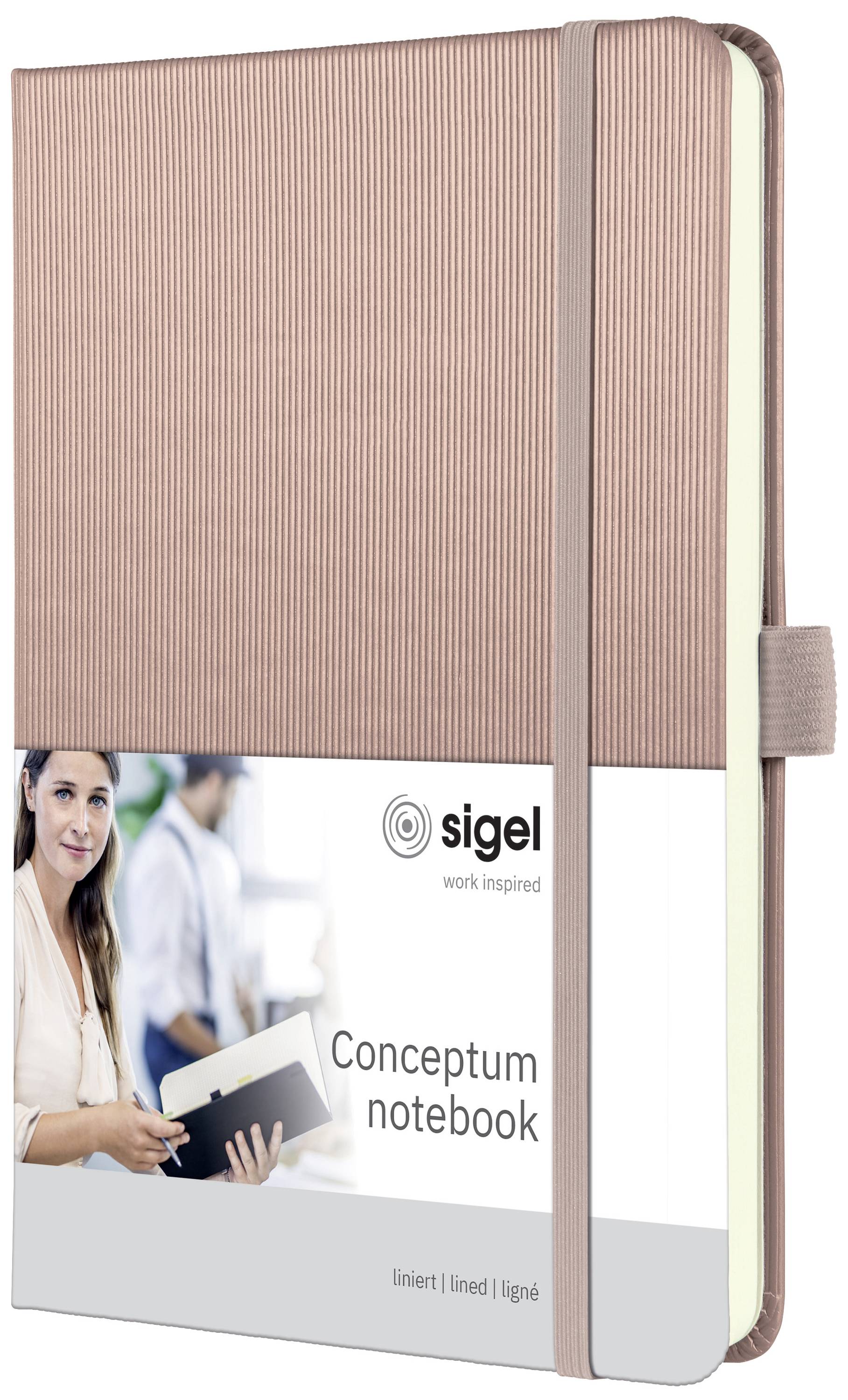 Sigel Conceptum CO401 Notizbuch liniert Rosa Anzahl der Blätter: 97 DIN A5 hoch