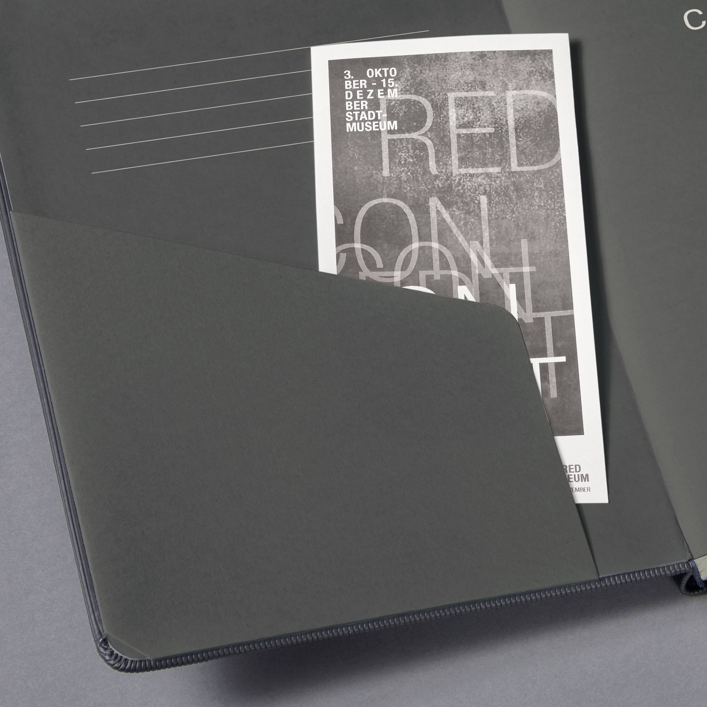 Sigel Conceptum CO404 Notizbuch kariert Grau Anzahl der Blätter: 97 DIN A5hoch