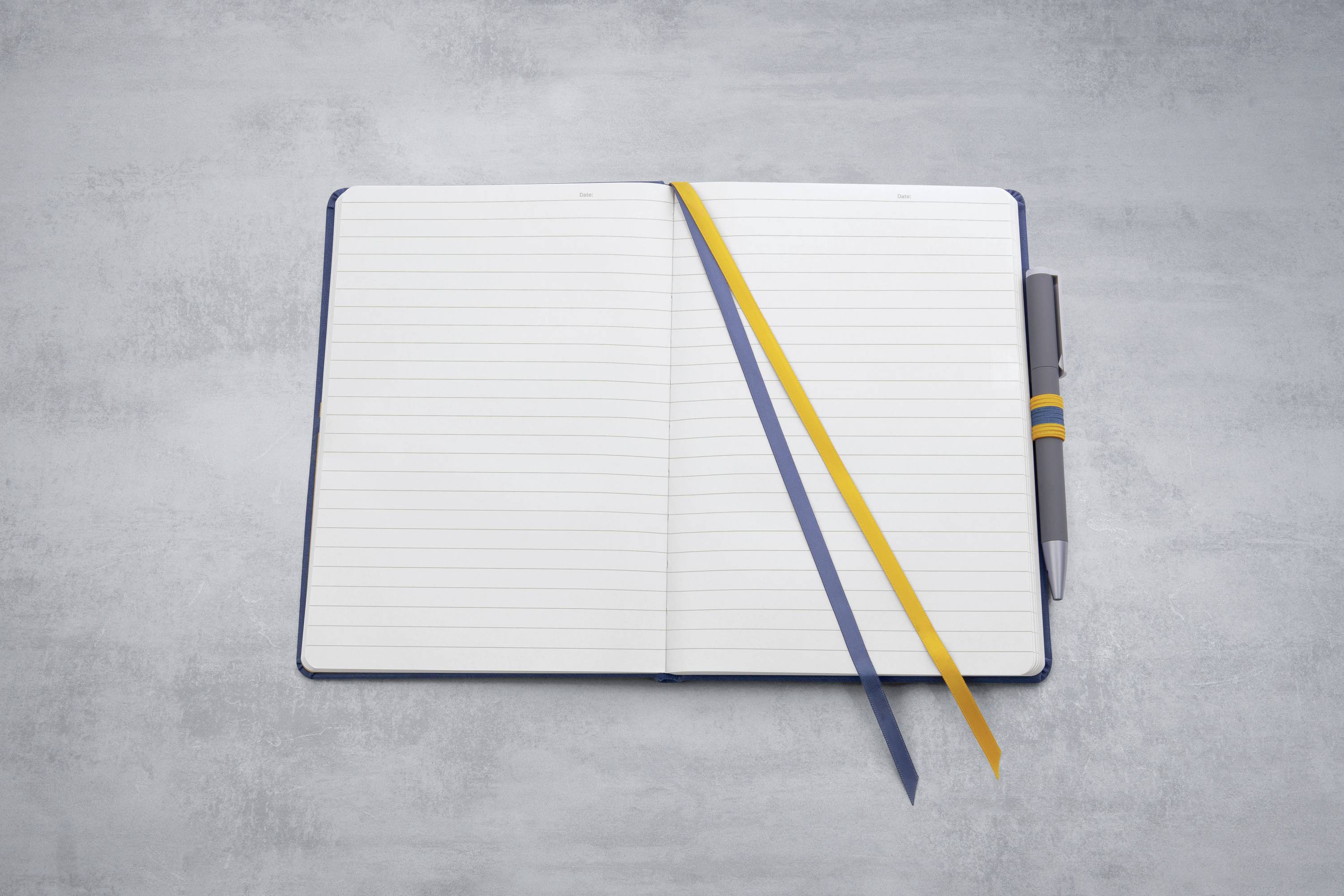 Sigel linescape LS105 Notizbuch liniert Blau Anzahl der Blätter: 88 DIN A5hoch